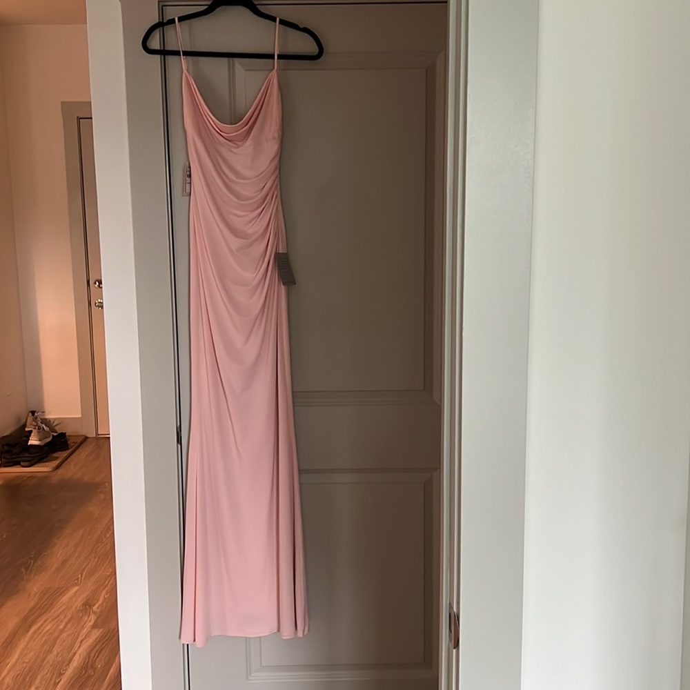 Katie May scoop neck gown, NWT